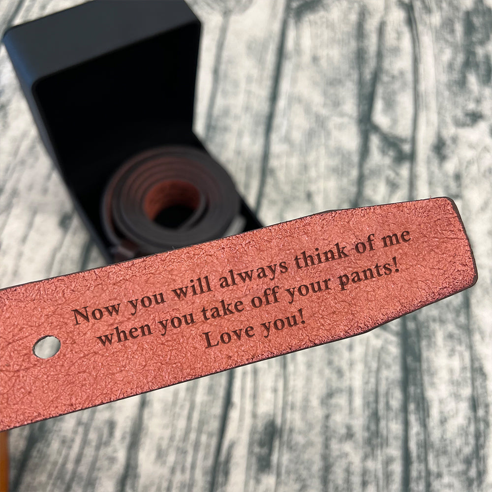 ✨Personalized Belt For BF/HUSBAND Now you will always think of me