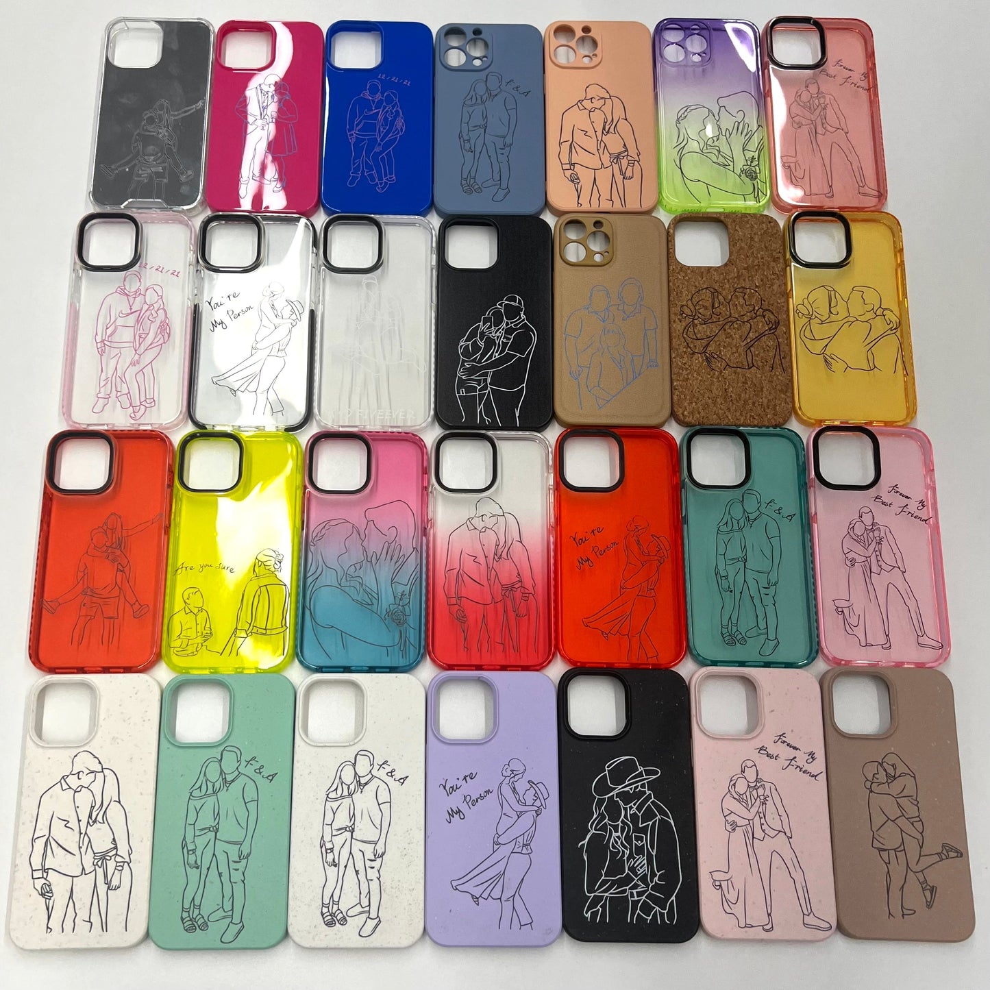 ✨Custom Line Art Phone Case