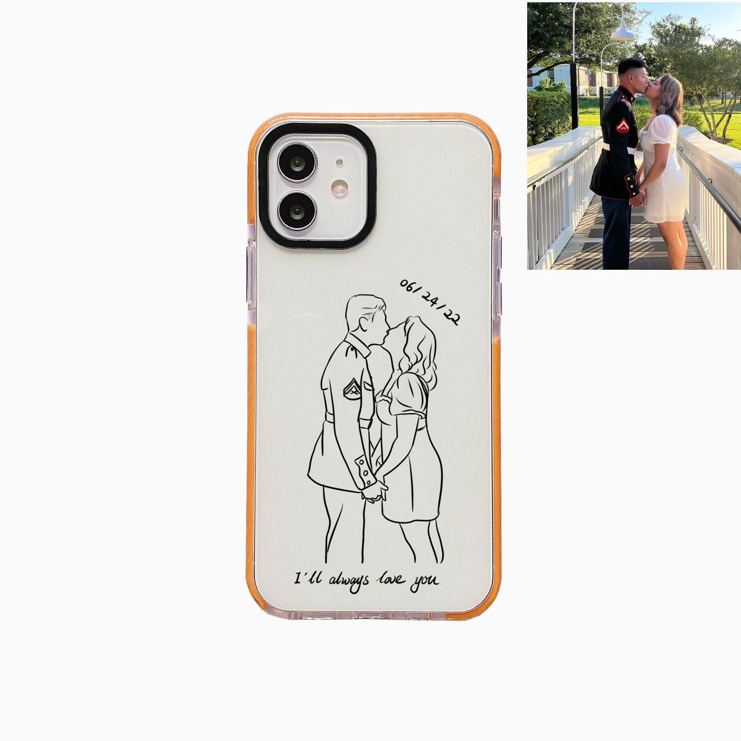 ✨Custom Line Art Phone Case