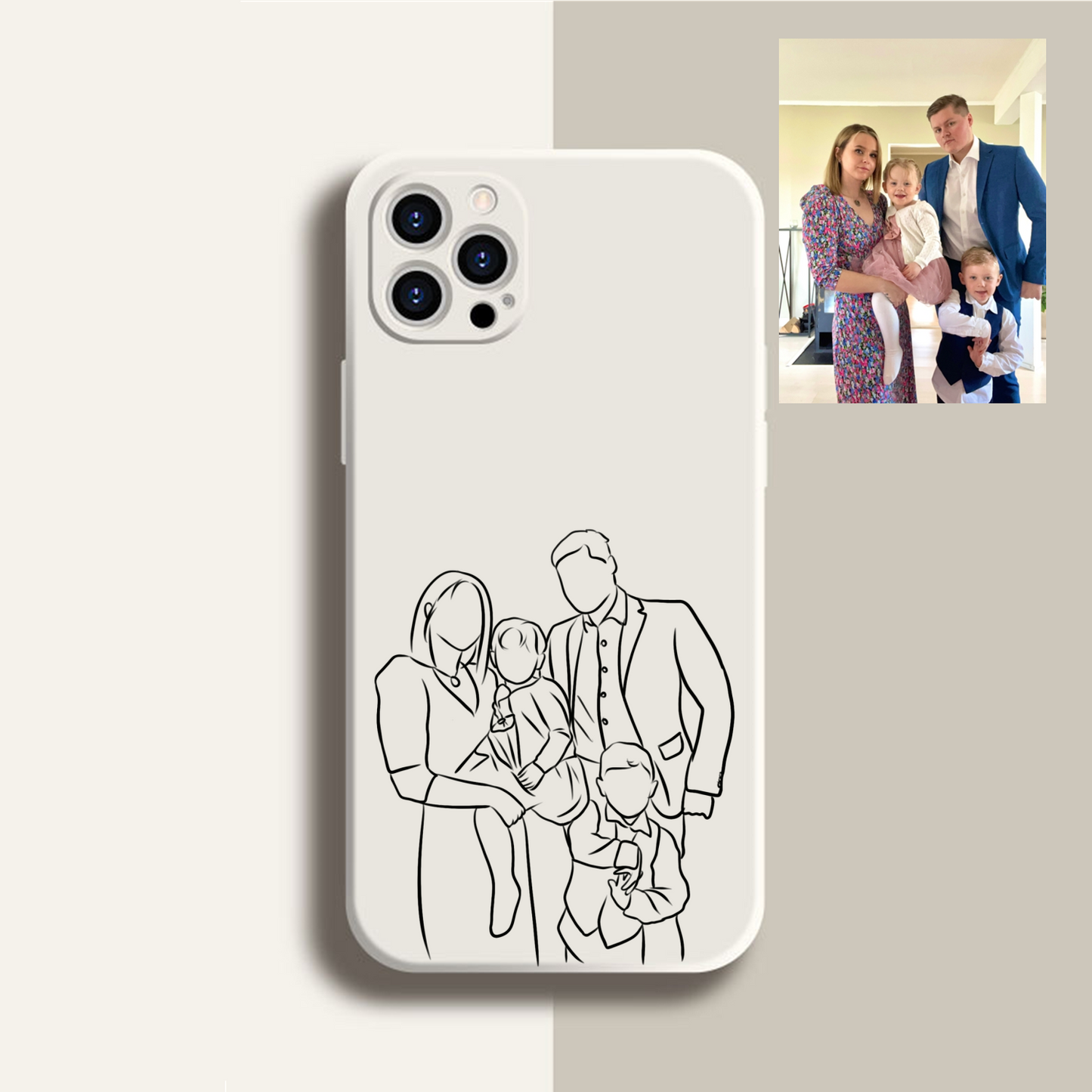 ✨Custom Line Art Phone Case