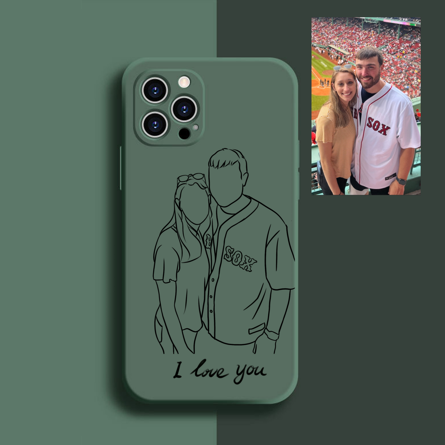 ✨Custom Line Art Phone Case