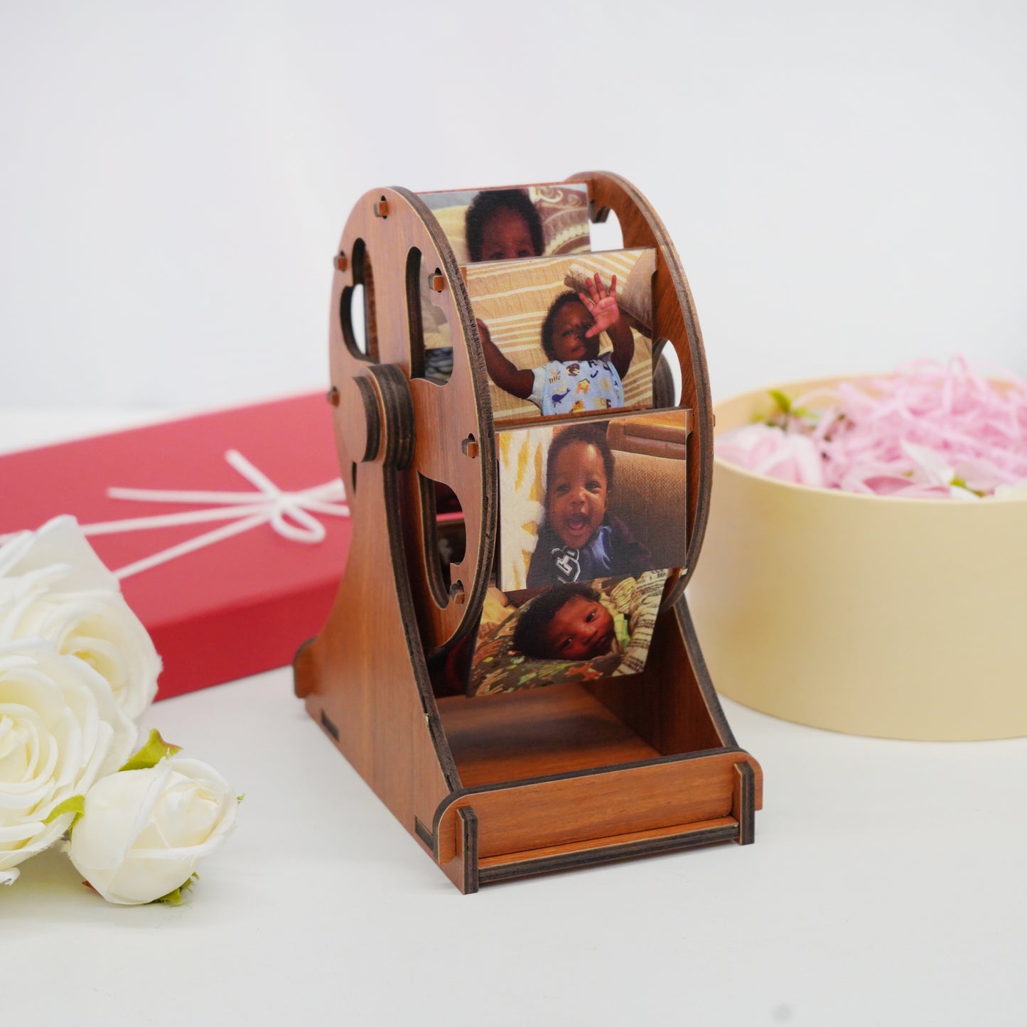 Personalized Mini Ferris Wheel with Photos