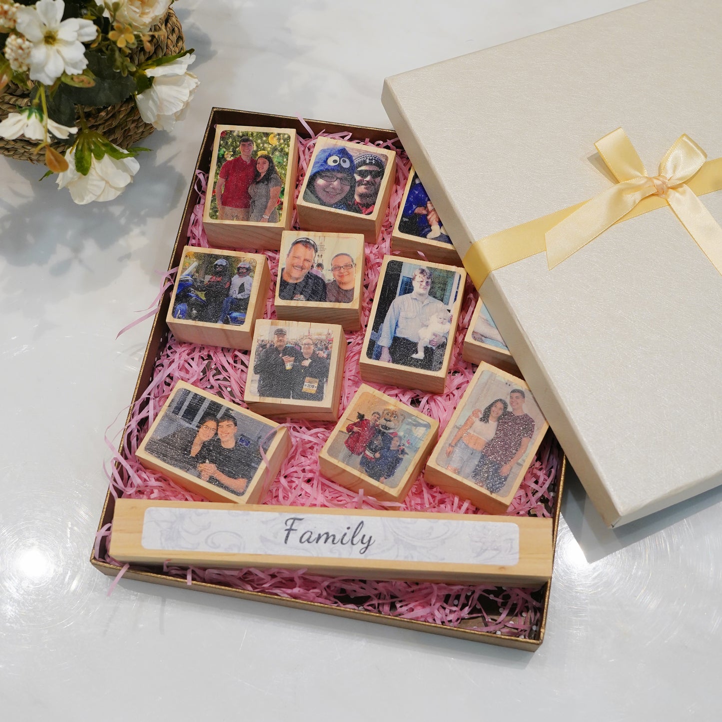 Personalised Photo Stacking Blocks