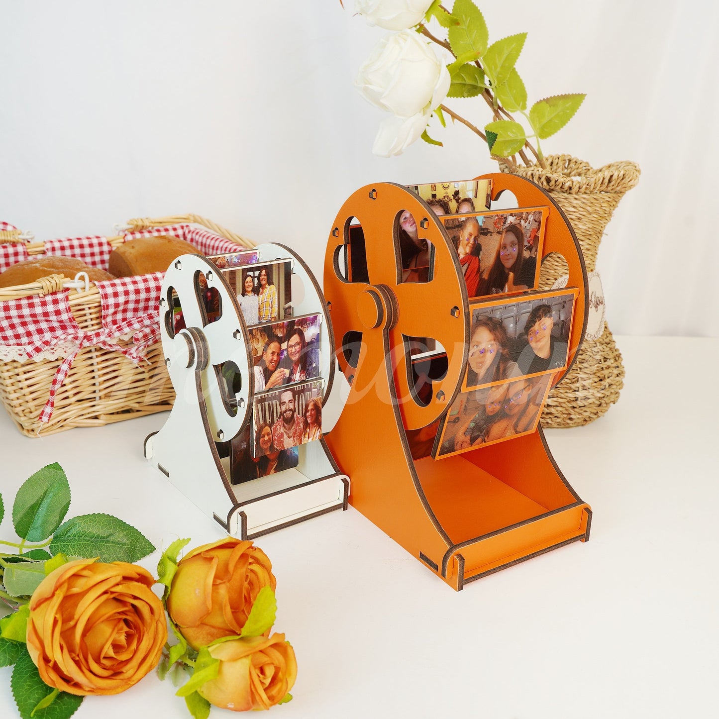 ✨Personalized Mini Ferris Wheel with Photos