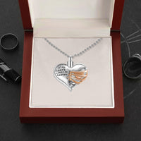 ✨ A Piece Of My Heart Lives In Heaven-Souvenir/Urn Pendant✨