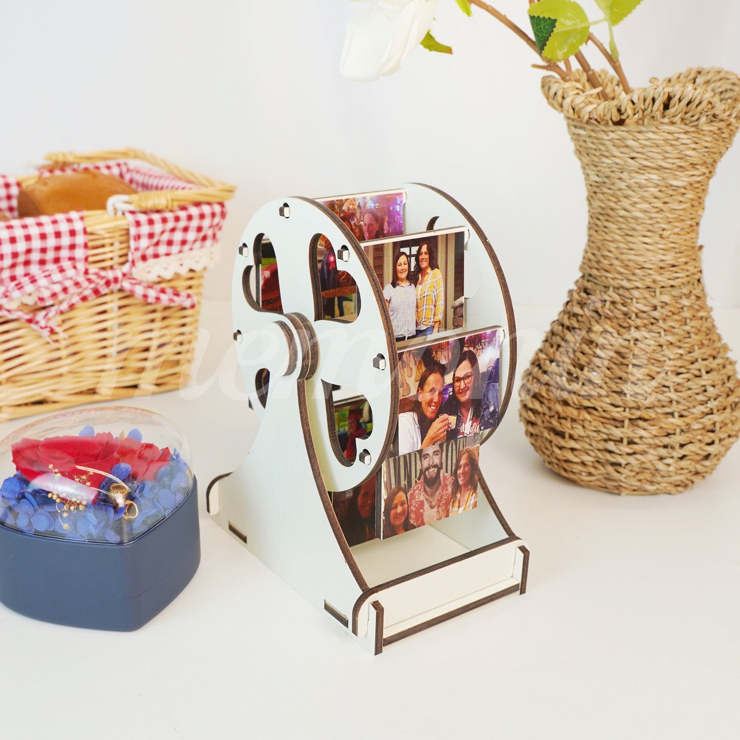 ✨Personalized Mini Ferris Wheel with Photos