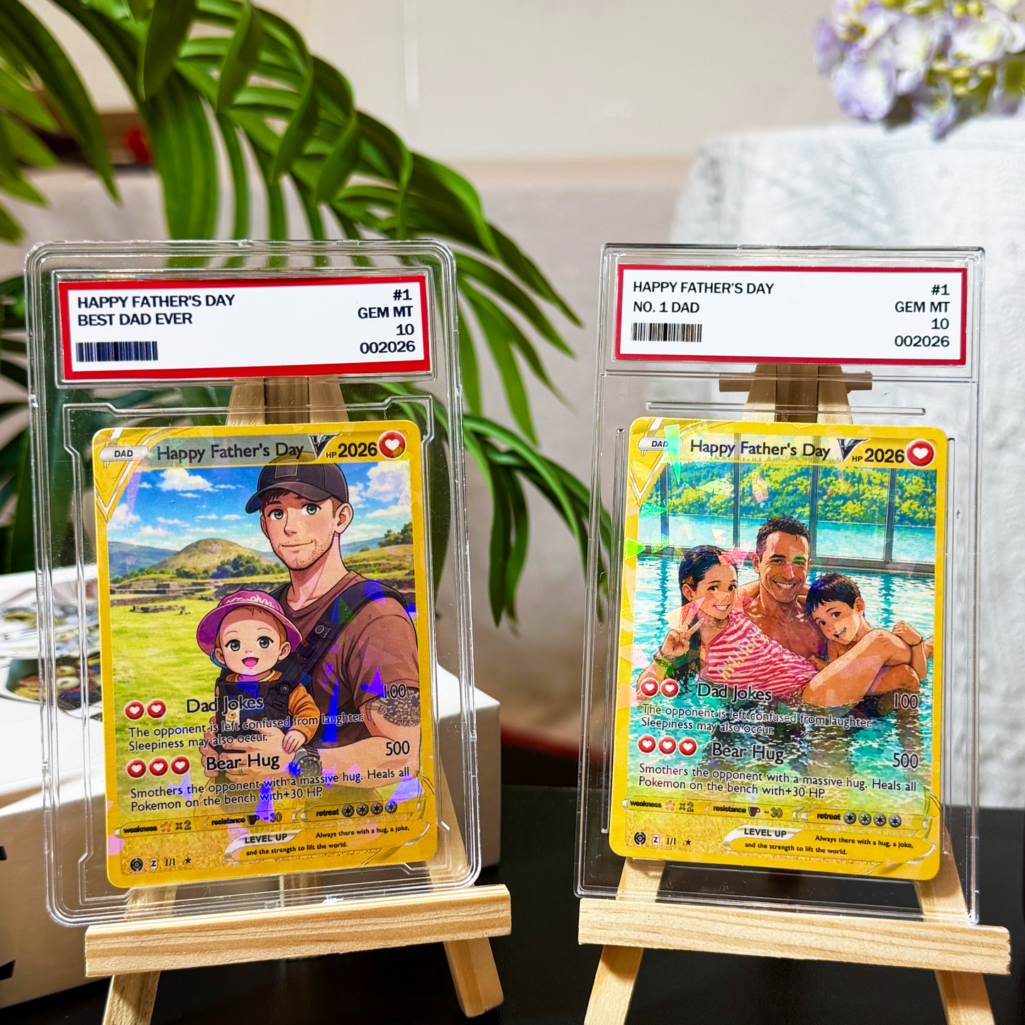 Preview-Personalized Photo Anime Card For Father's Day