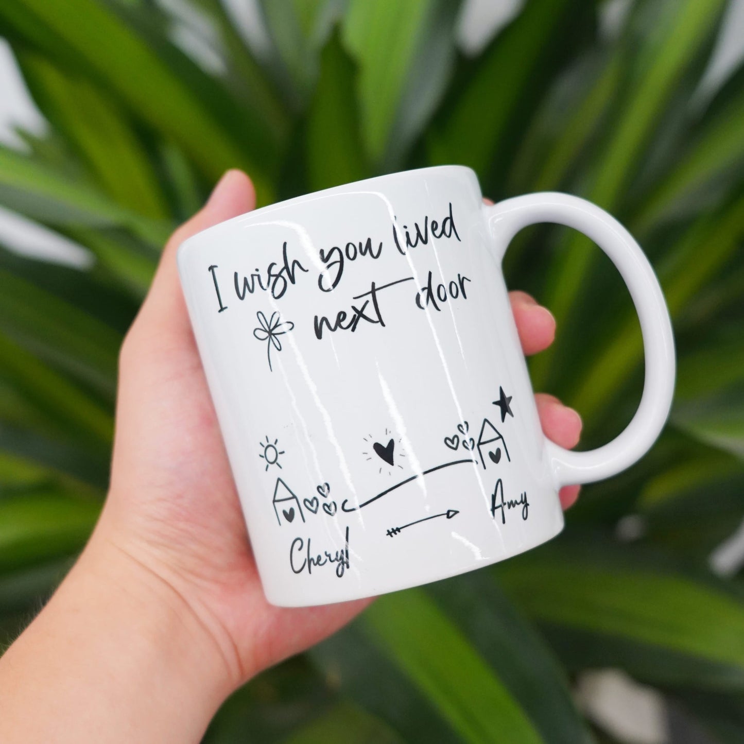 Two Friend Friendship Personalized Mug