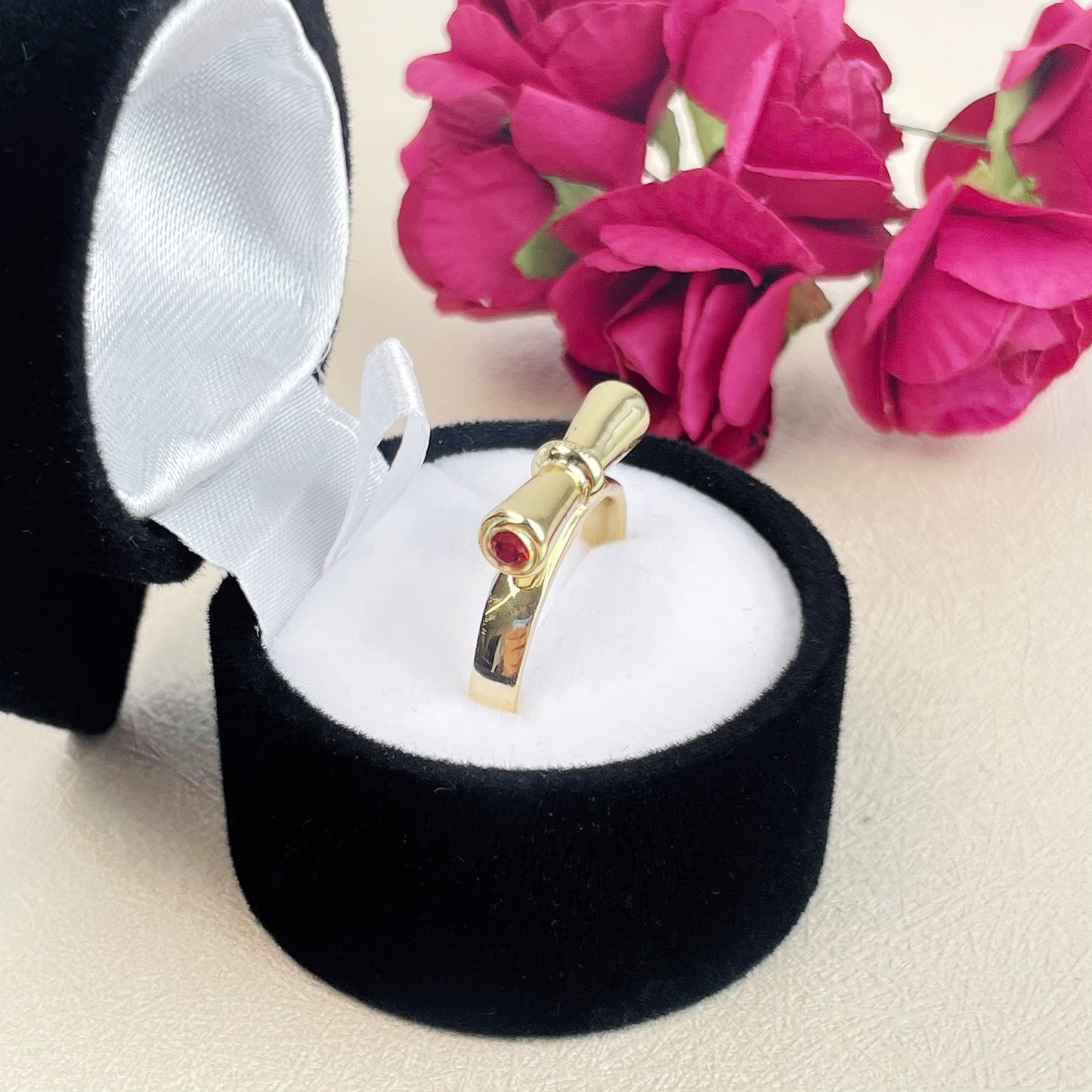 Diploma Scroll Graduation Ring