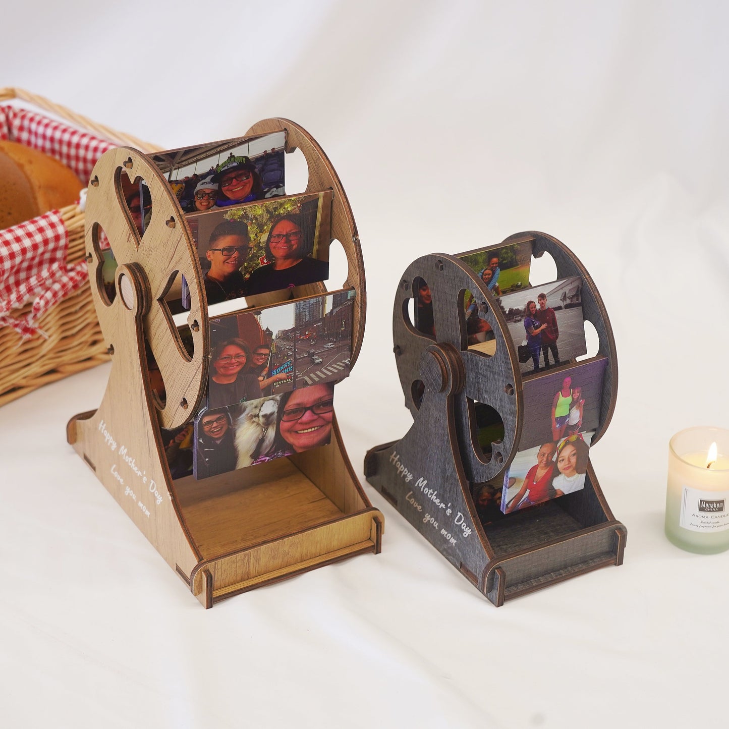 ✨Personalized Mini Ferris Wheel with Photos