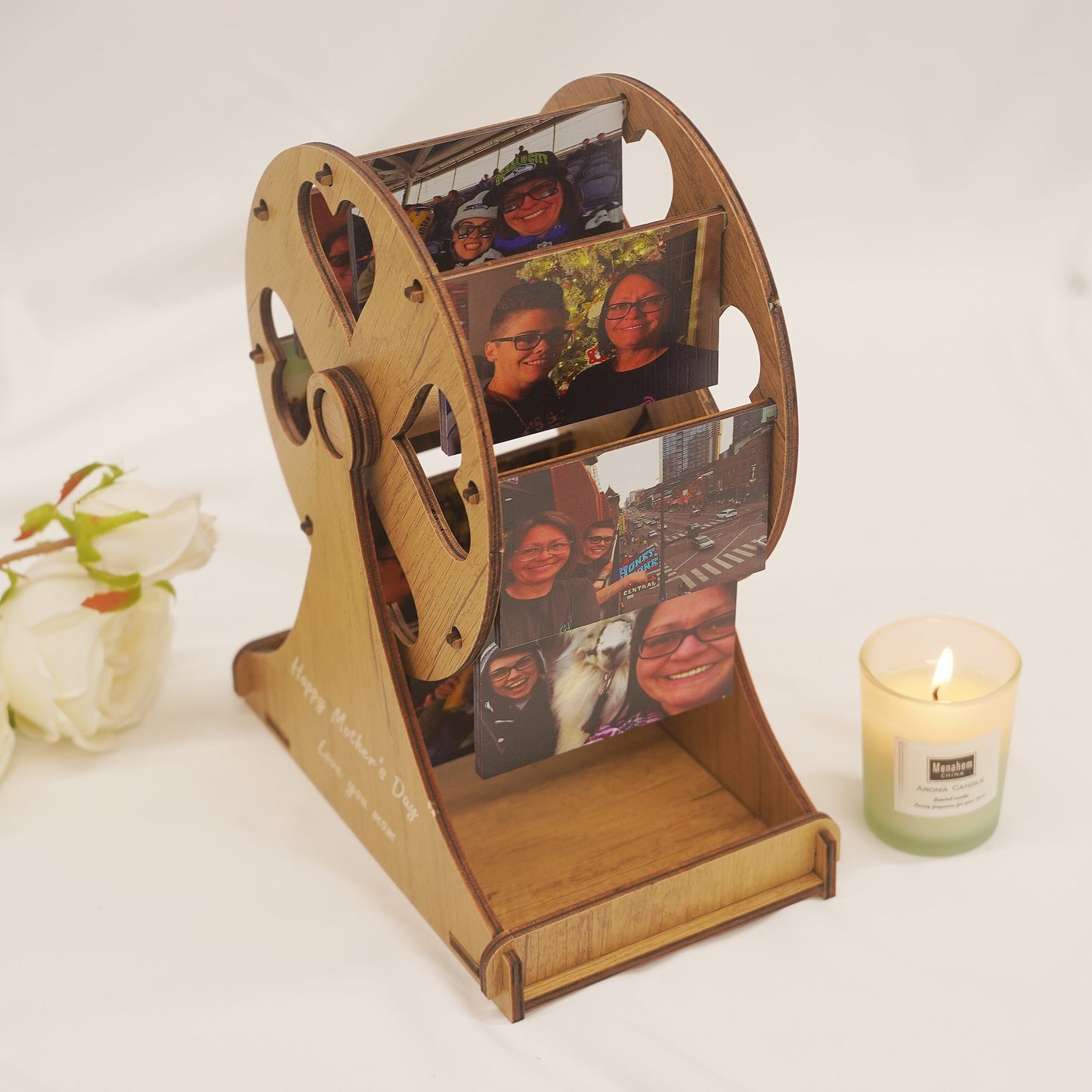 ✨Personalized Mini Ferris Wheel with Photos