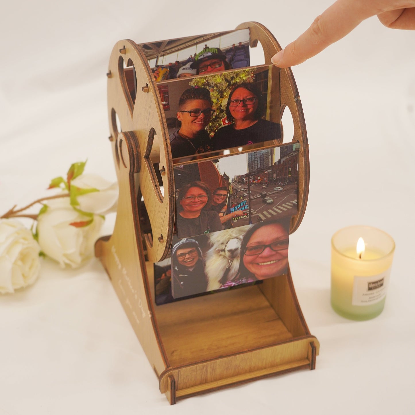 ✨Personalized Mini Ferris Wheel with Photos