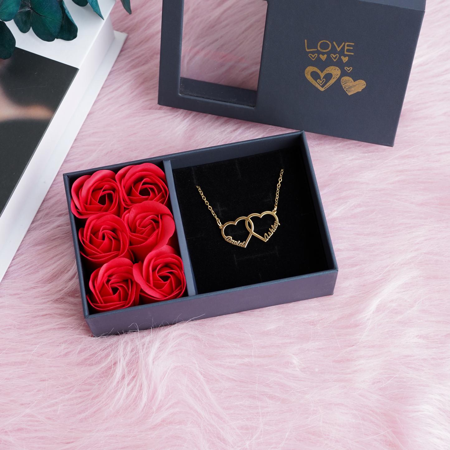 Multiple Heart Necklace