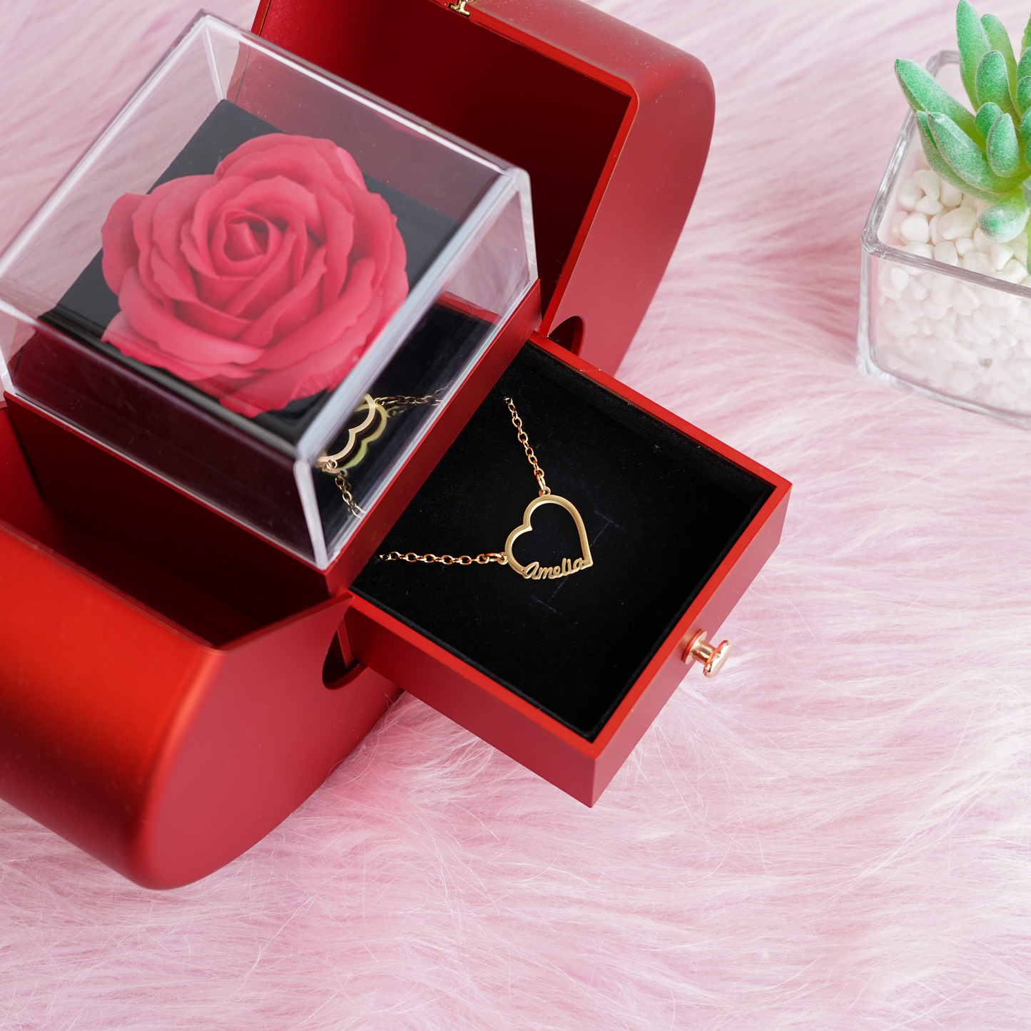 Multiple Heart Necklace