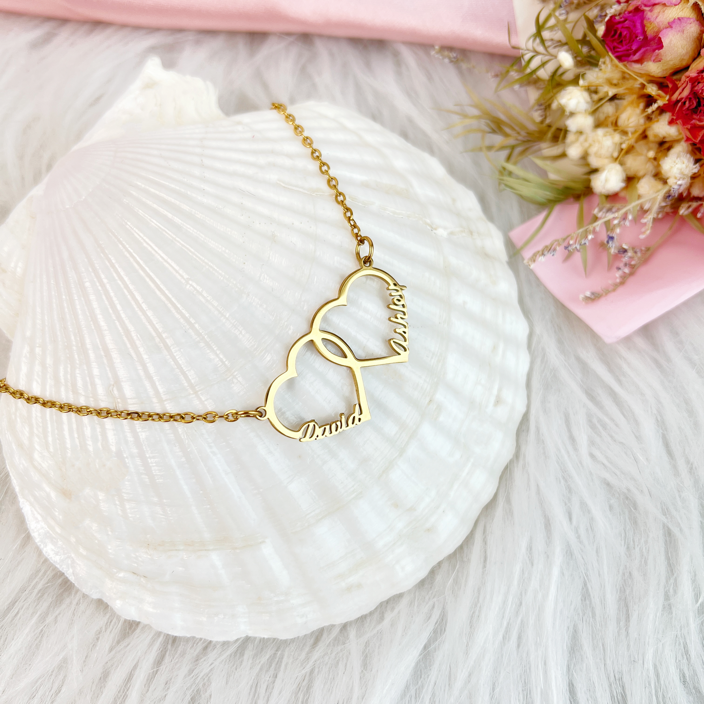 Multiple Heart Necklace