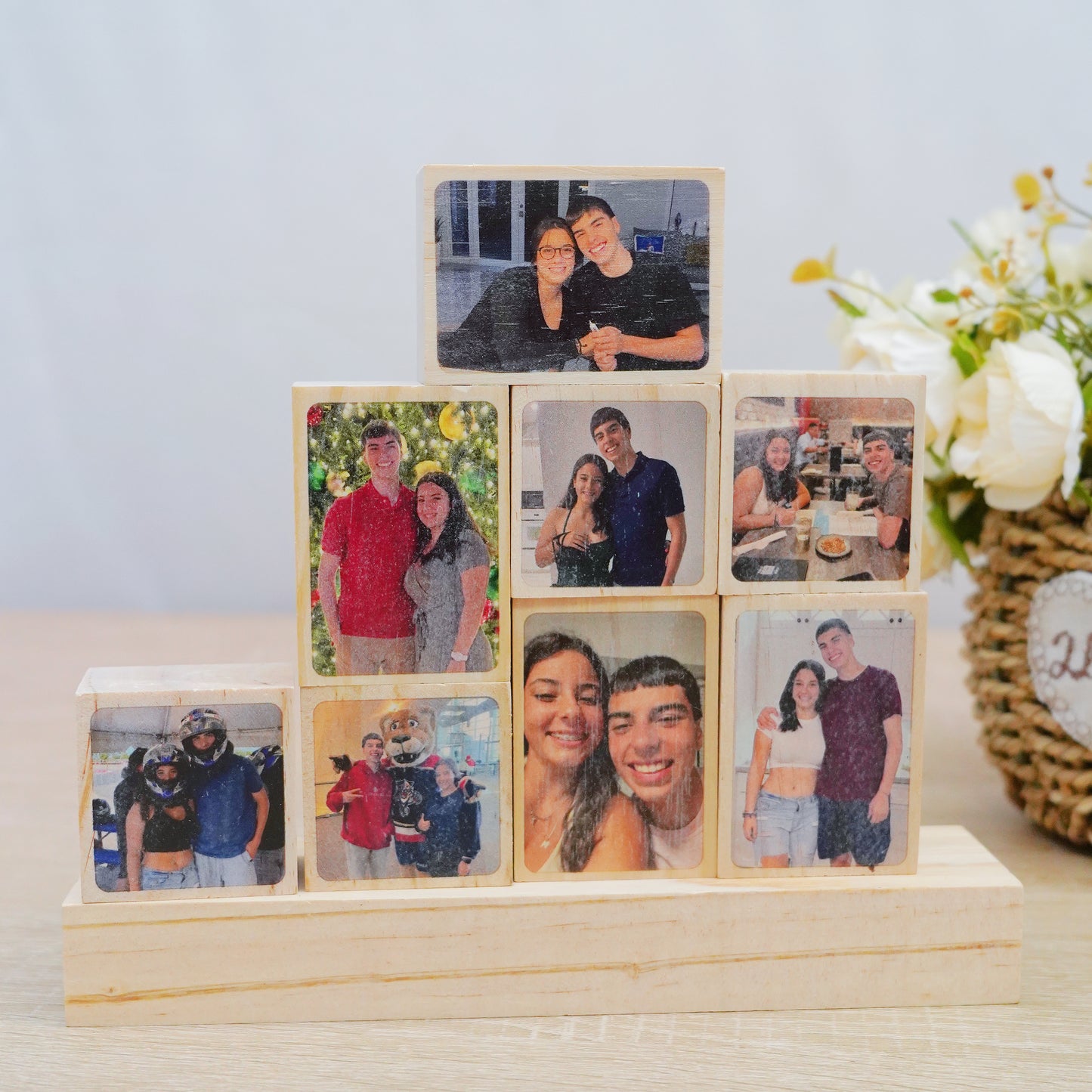 Personalised Photo Stacking Blocks