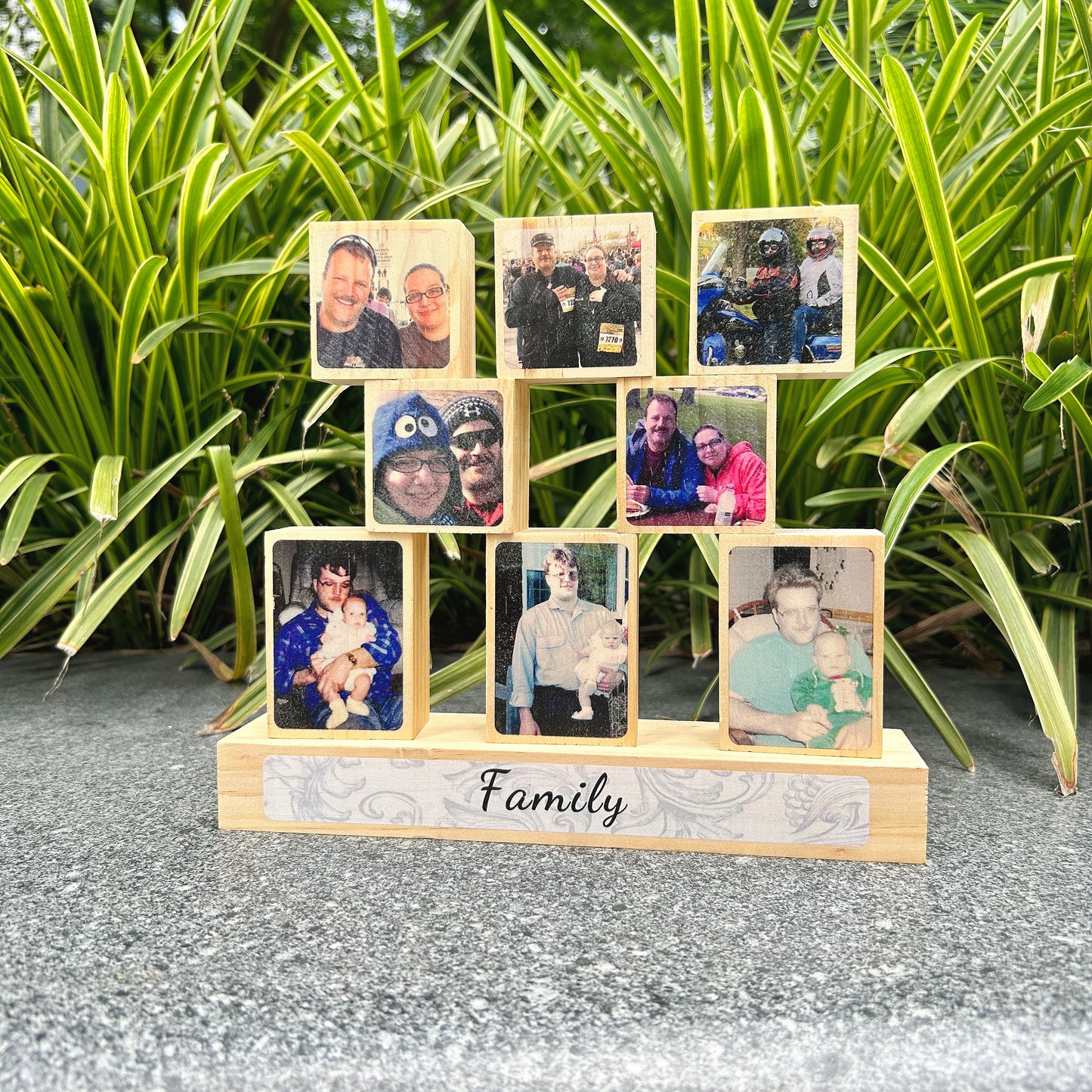 Personalised Photo Stacking Blocks