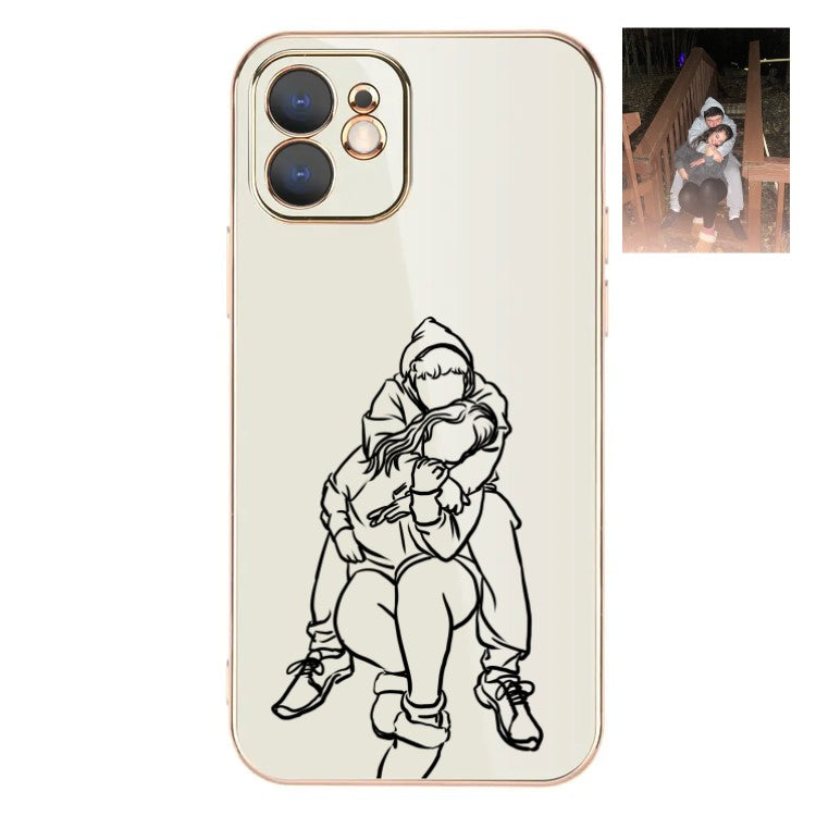 Custom Line Art Phone Case✨