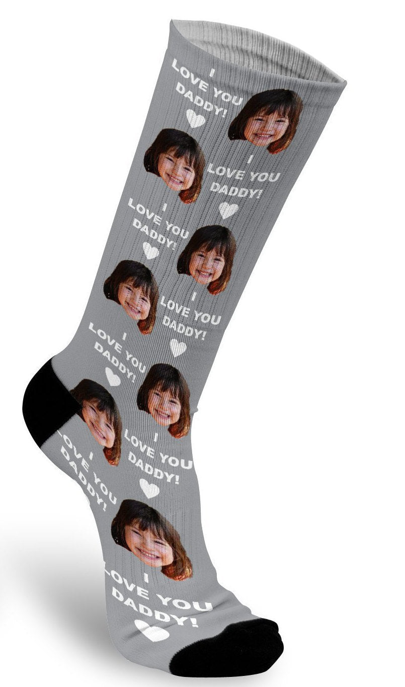 Custom Photo Sock-Father's Day Gift