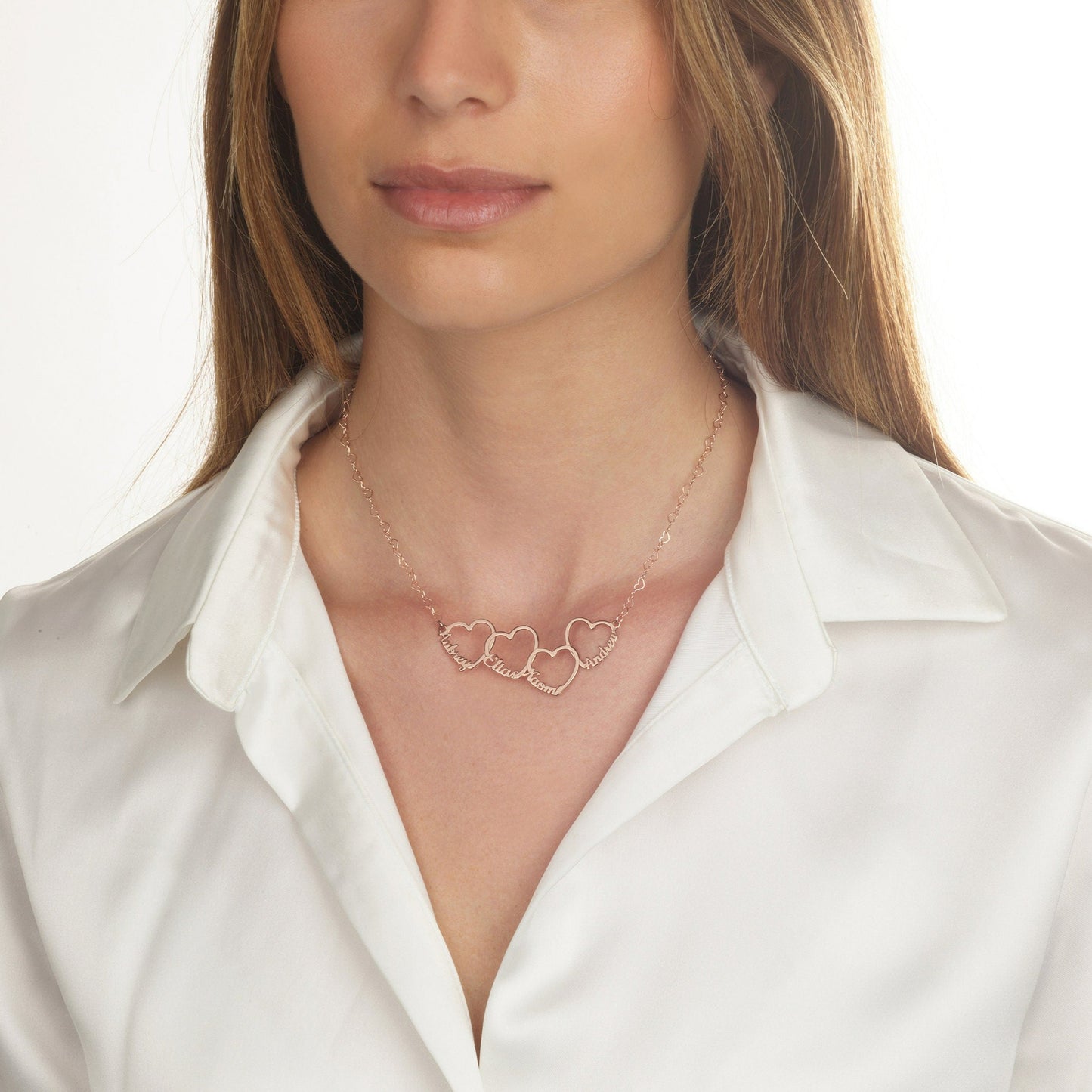 Multiple Heart Necklace