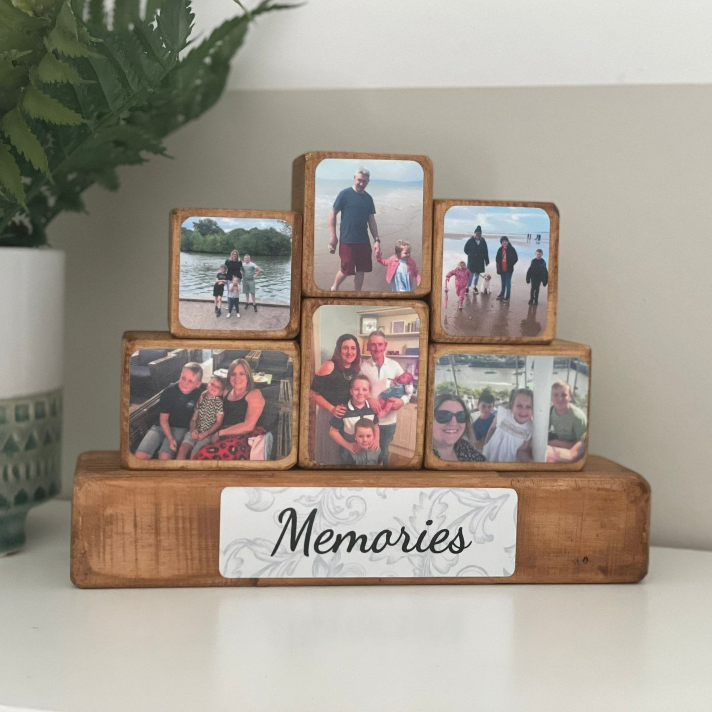 Personalised Photo Stacking Blocks