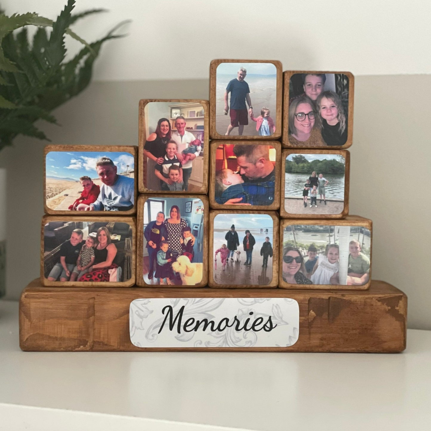 Personalised Photo Stacking Blocks