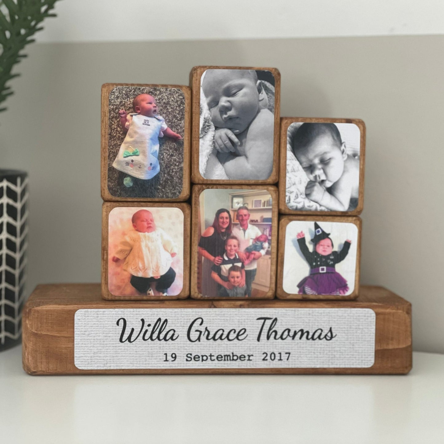 Personalised Photo Stacking Blocks