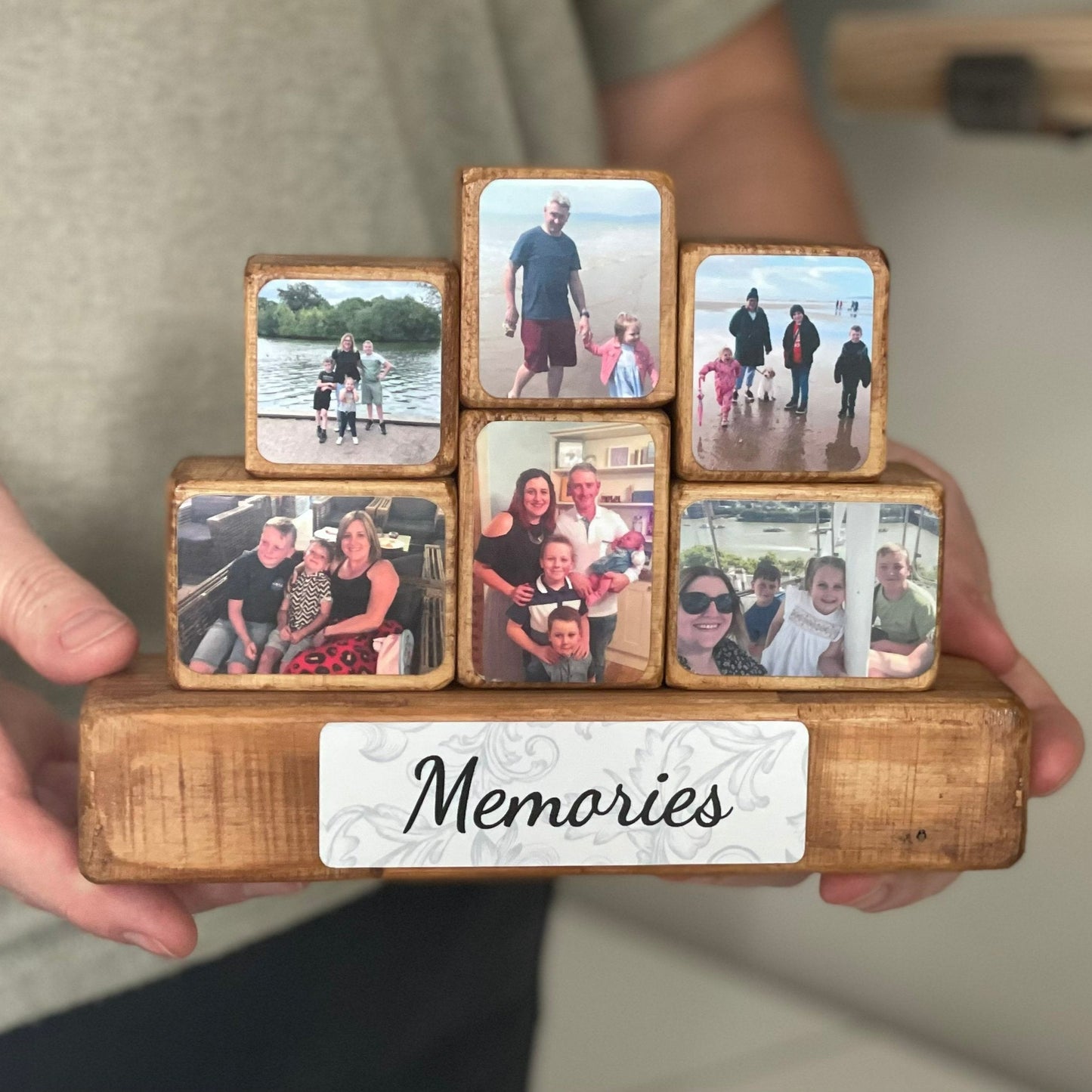 Personalised Photo Stacking Blocks