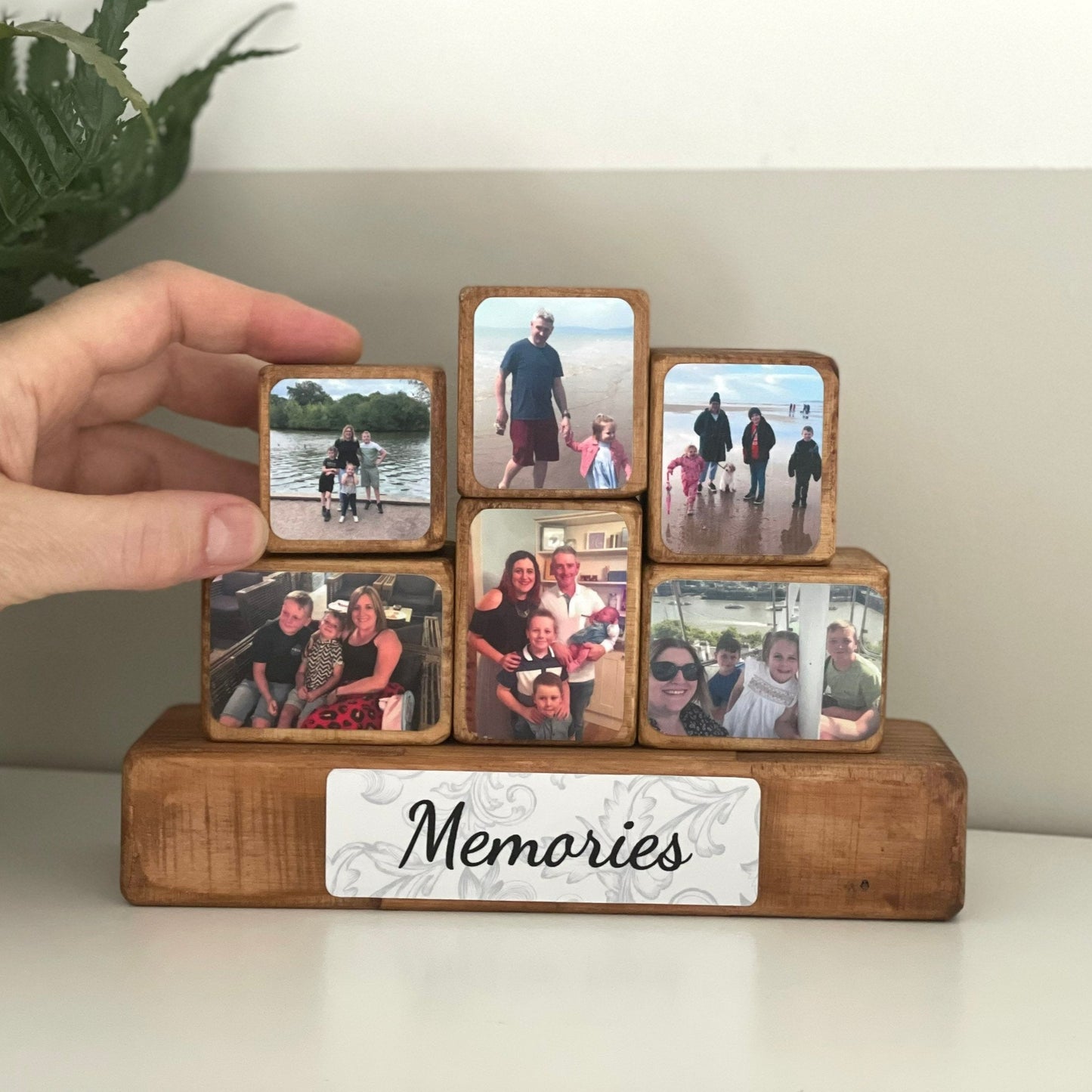 Personalised Photo Stacking Blocks