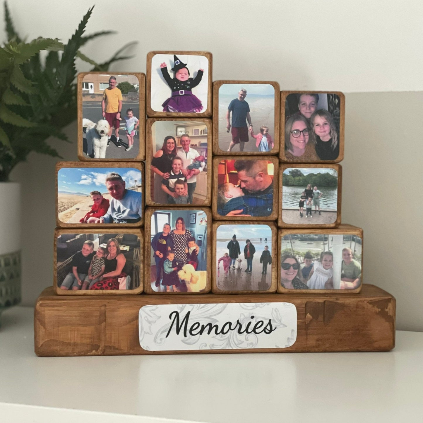Personalised Photo Stacking Blocks