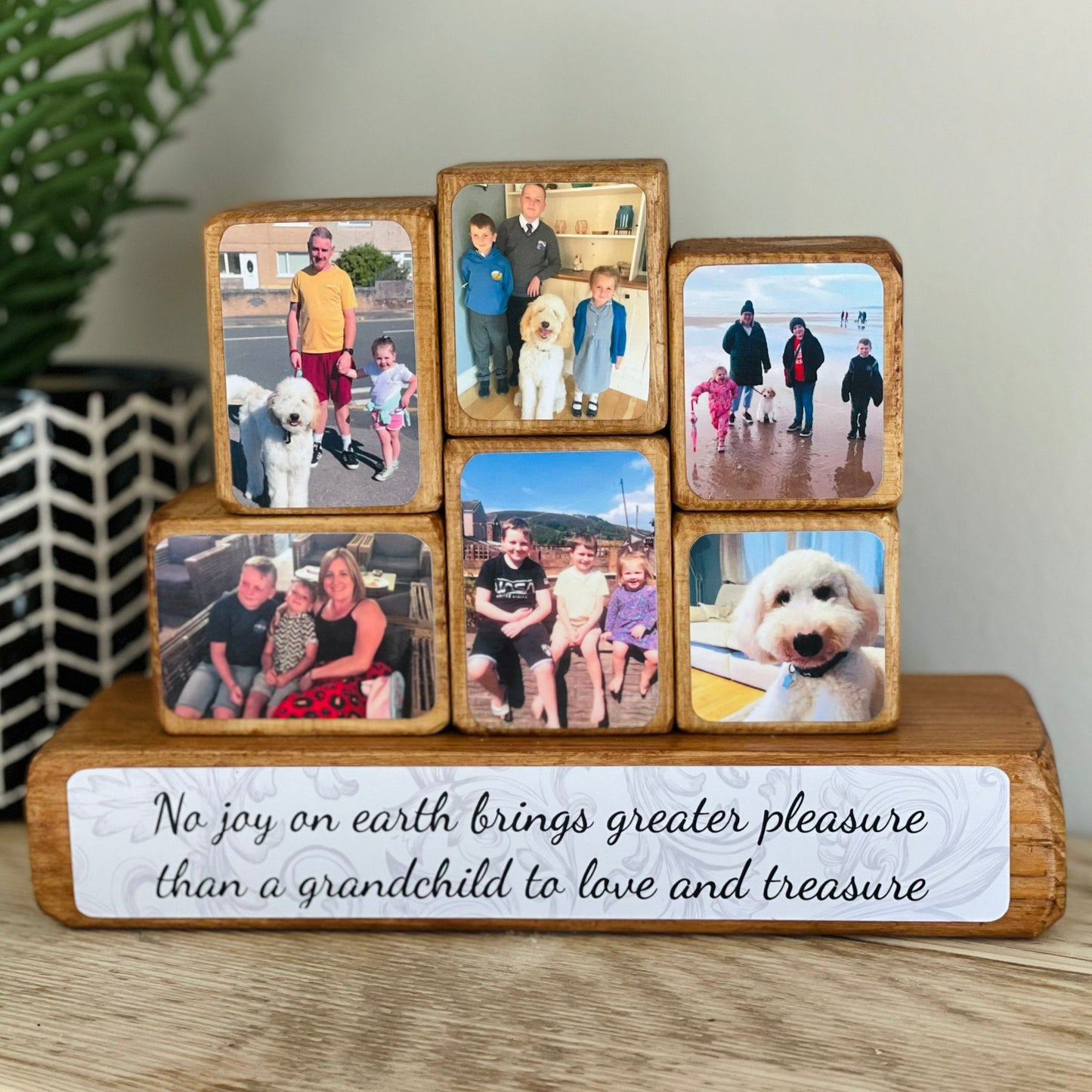 Personalised Photo Stacking Blocks