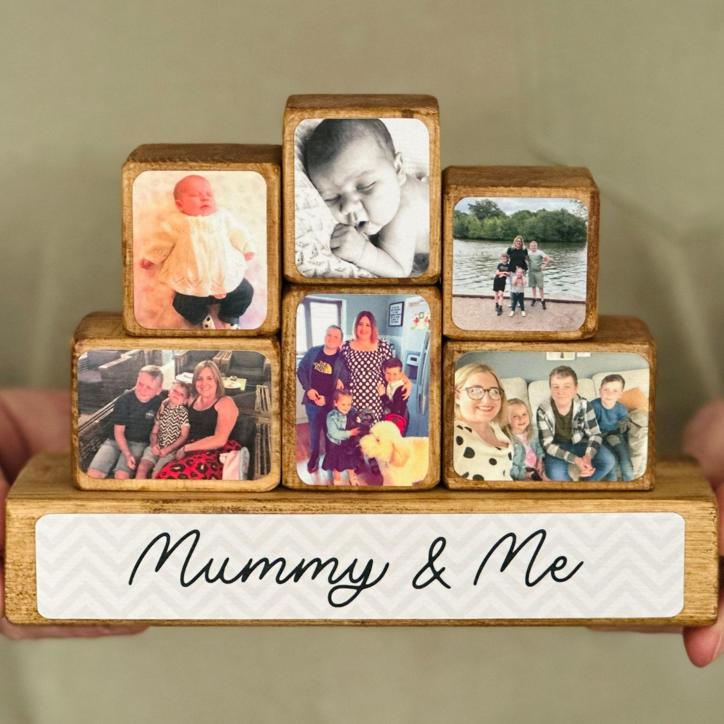 Personalised Photo Stacking Blocks