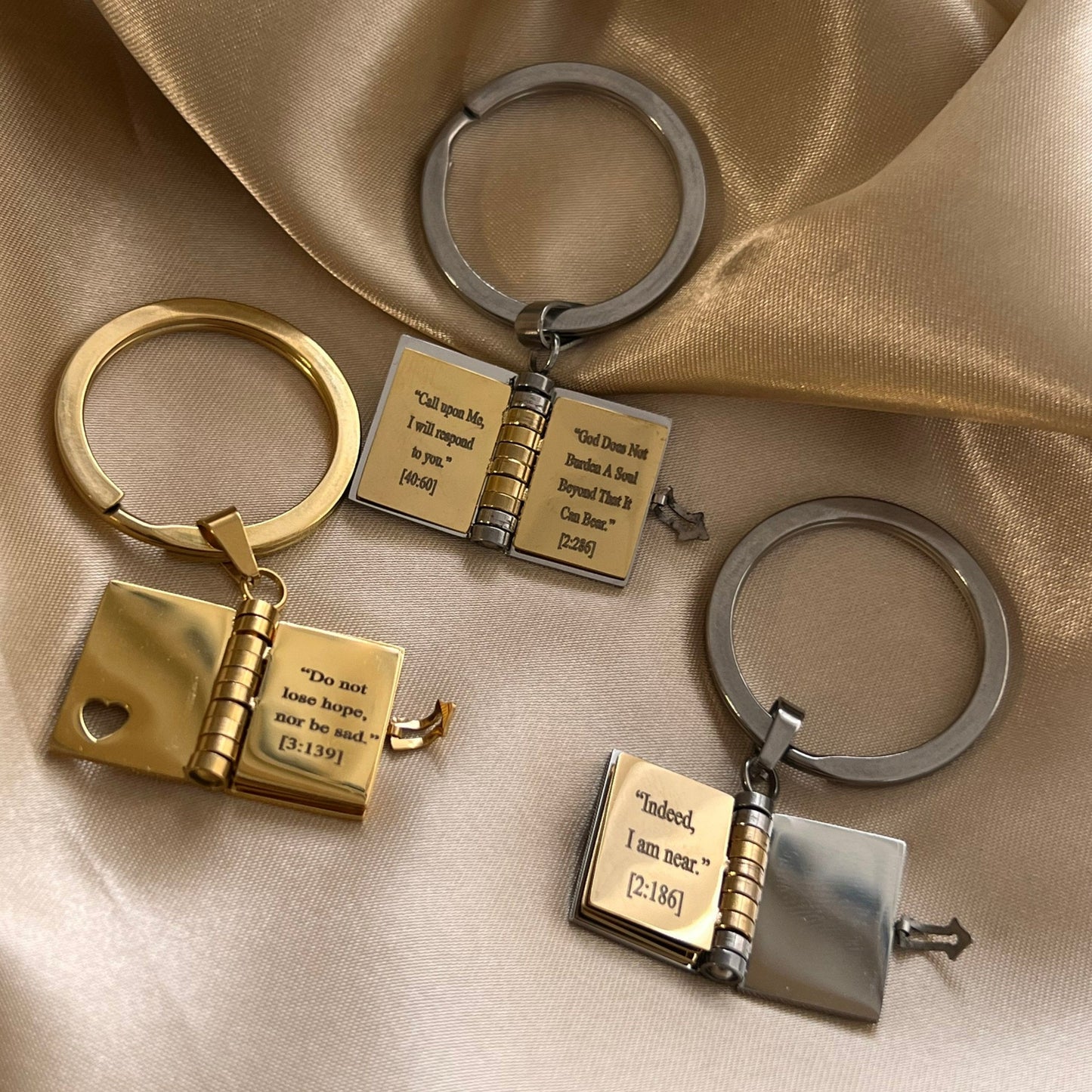 Book Necklace - Any Message Inside