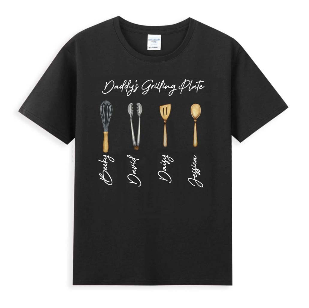 Personalized Daddy‘s Grilling Tools T-shirt