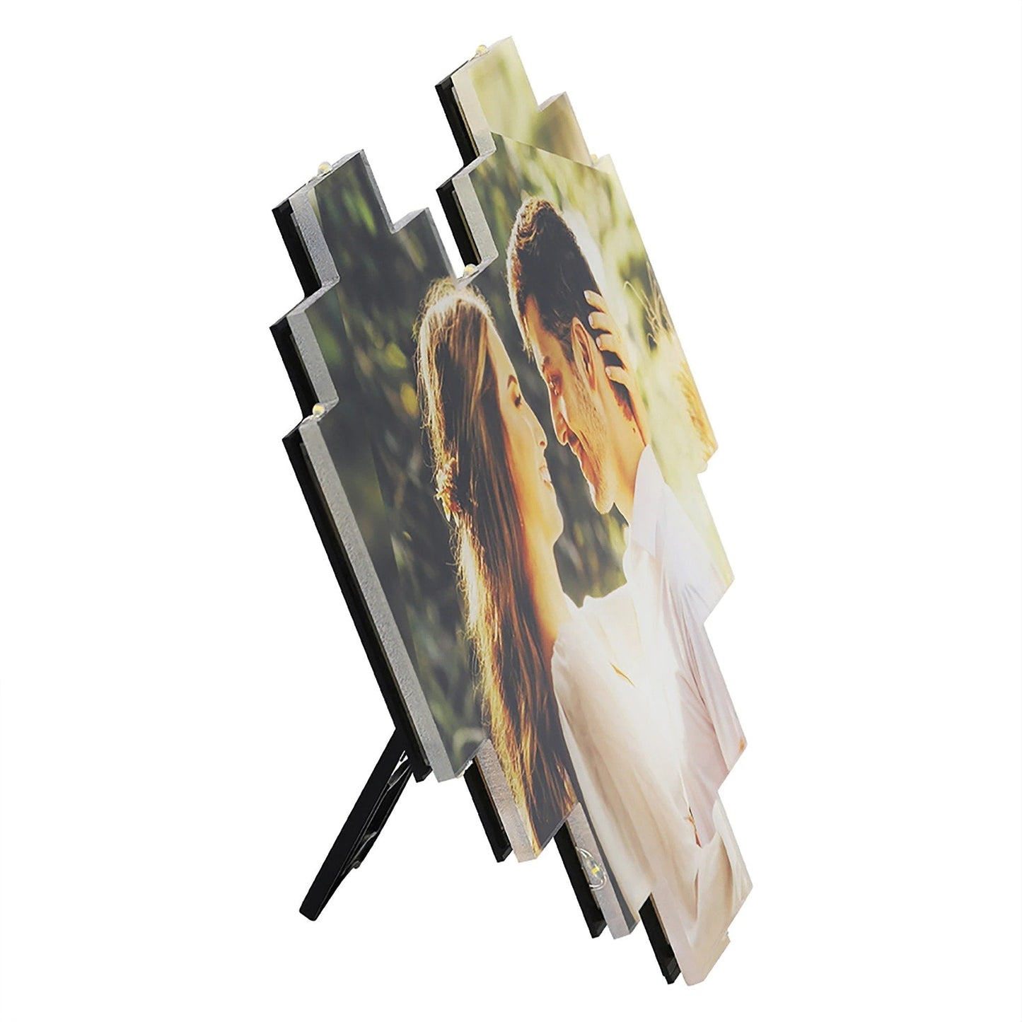 ✨Custom Heart Shape Photo Collage Lamp with Your Photos✨