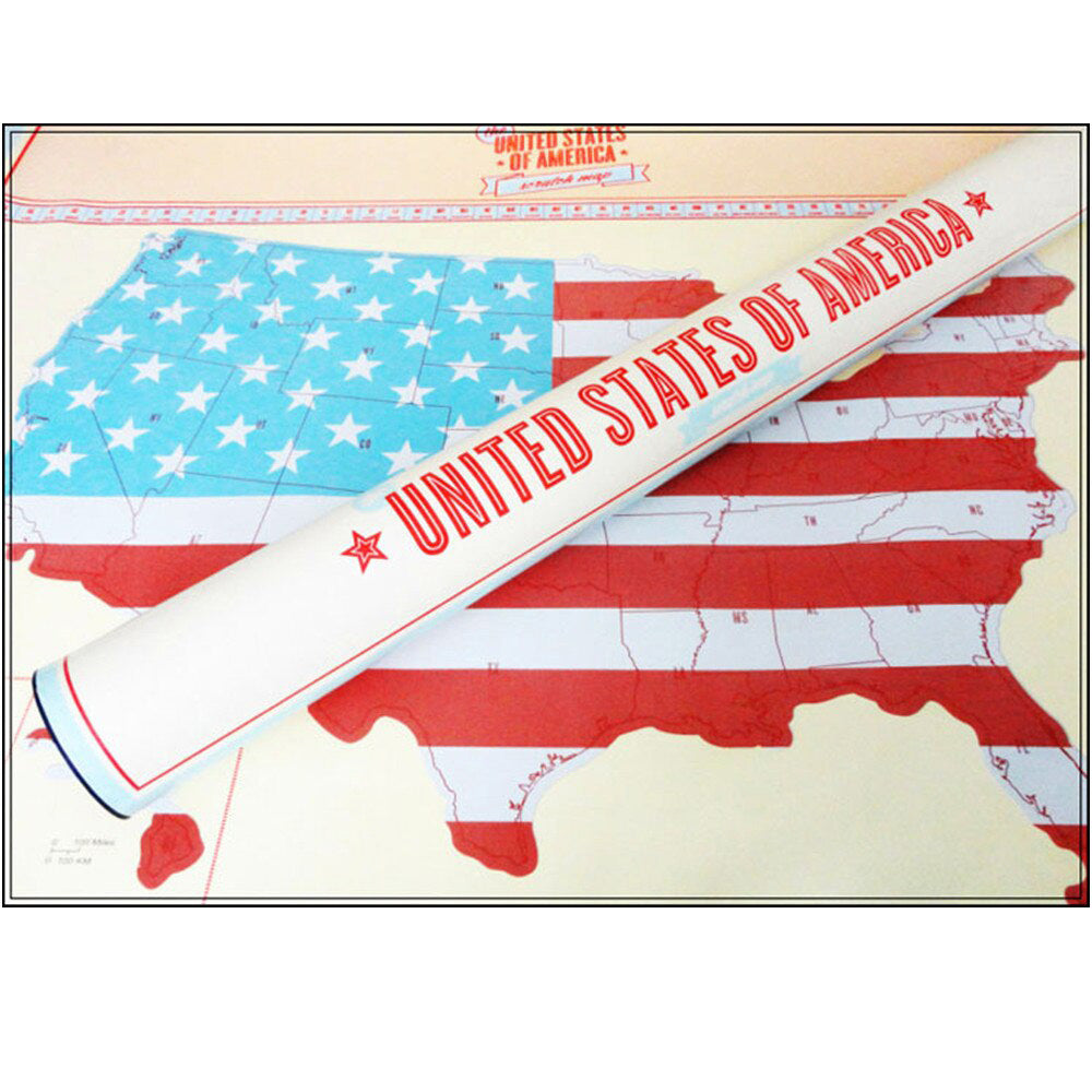50% OFF⭐️Scratch Off Map Of the United States.⭐️