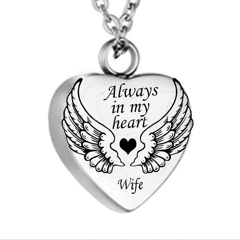 ✨ A Piece Of My Heart Lives In Heaven-Souvenir/Urn Pendant✨