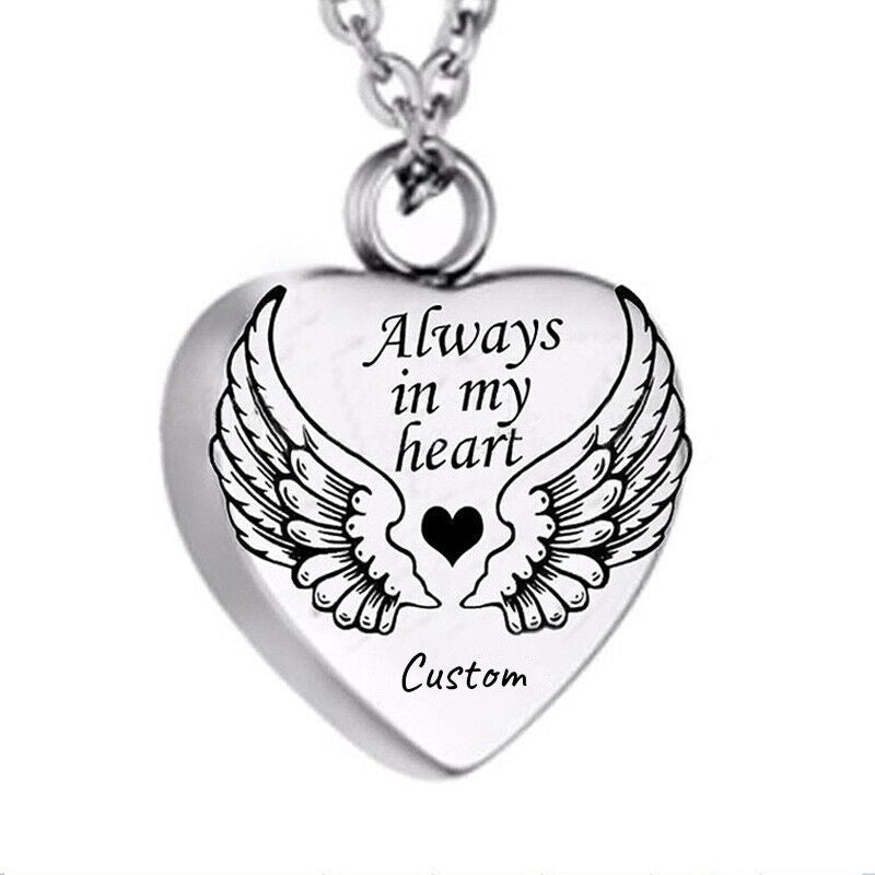 ✨ A Piece Of My Heart Lives In Heaven-Souvenir/Urn Pendant✨