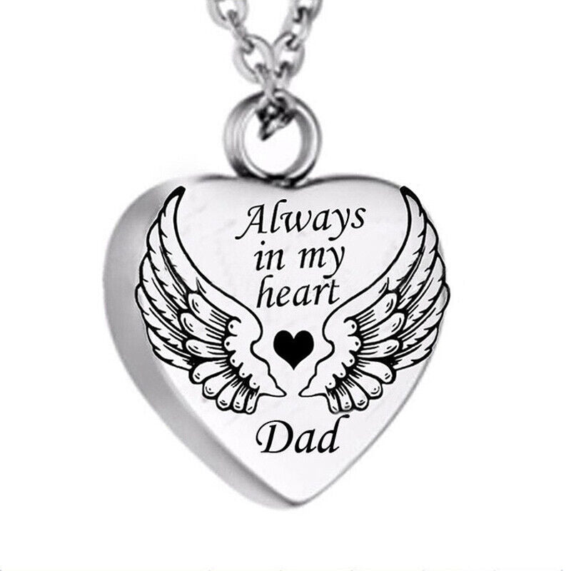 ✨ A Piece Of My Heart Lives In Heaven-Souvenir/Urn Pendant✨