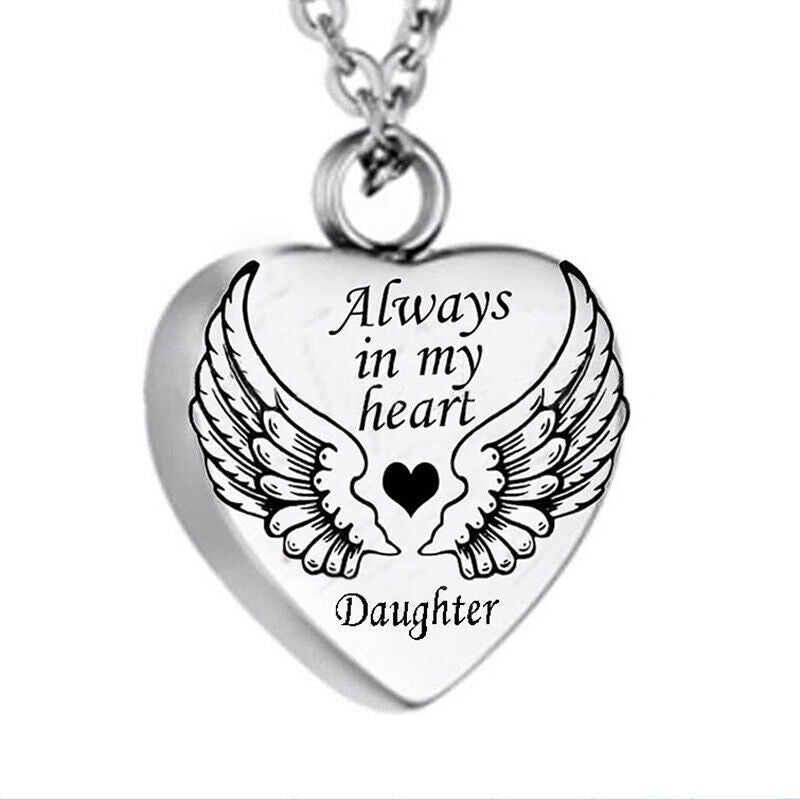 ✨ A Piece Of My Heart Lives In Heaven-Souvenir/Urn Pendant✨