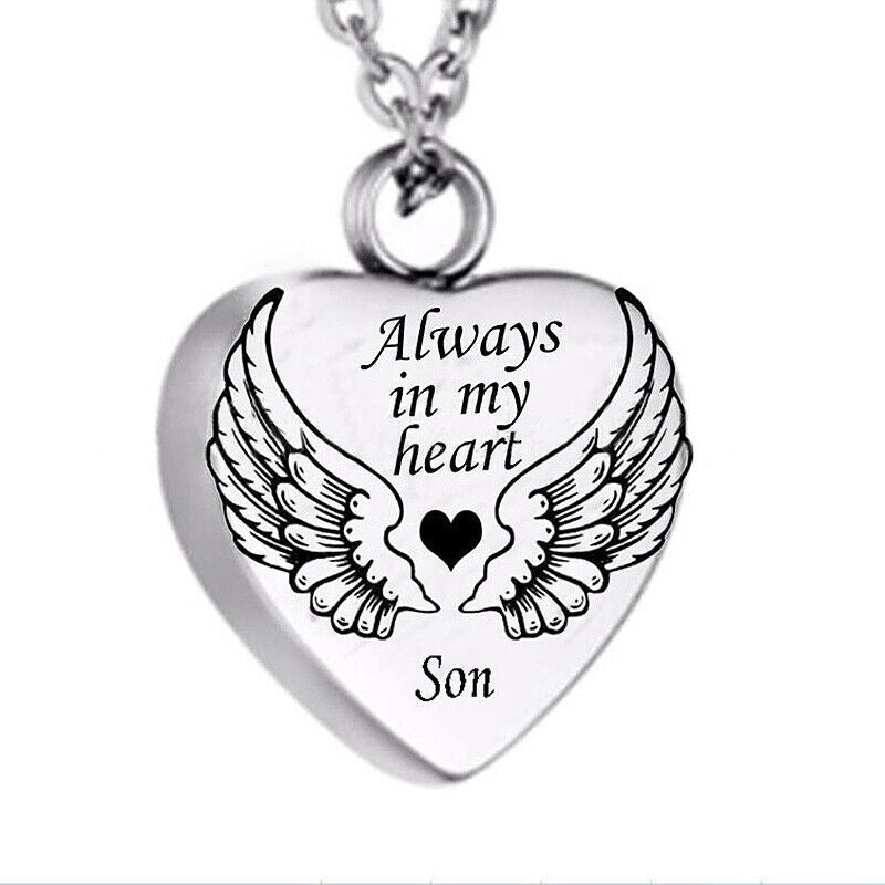 ✨ A Piece Of My Heart Lives In Heaven-Souvenir/Urn Pendant✨