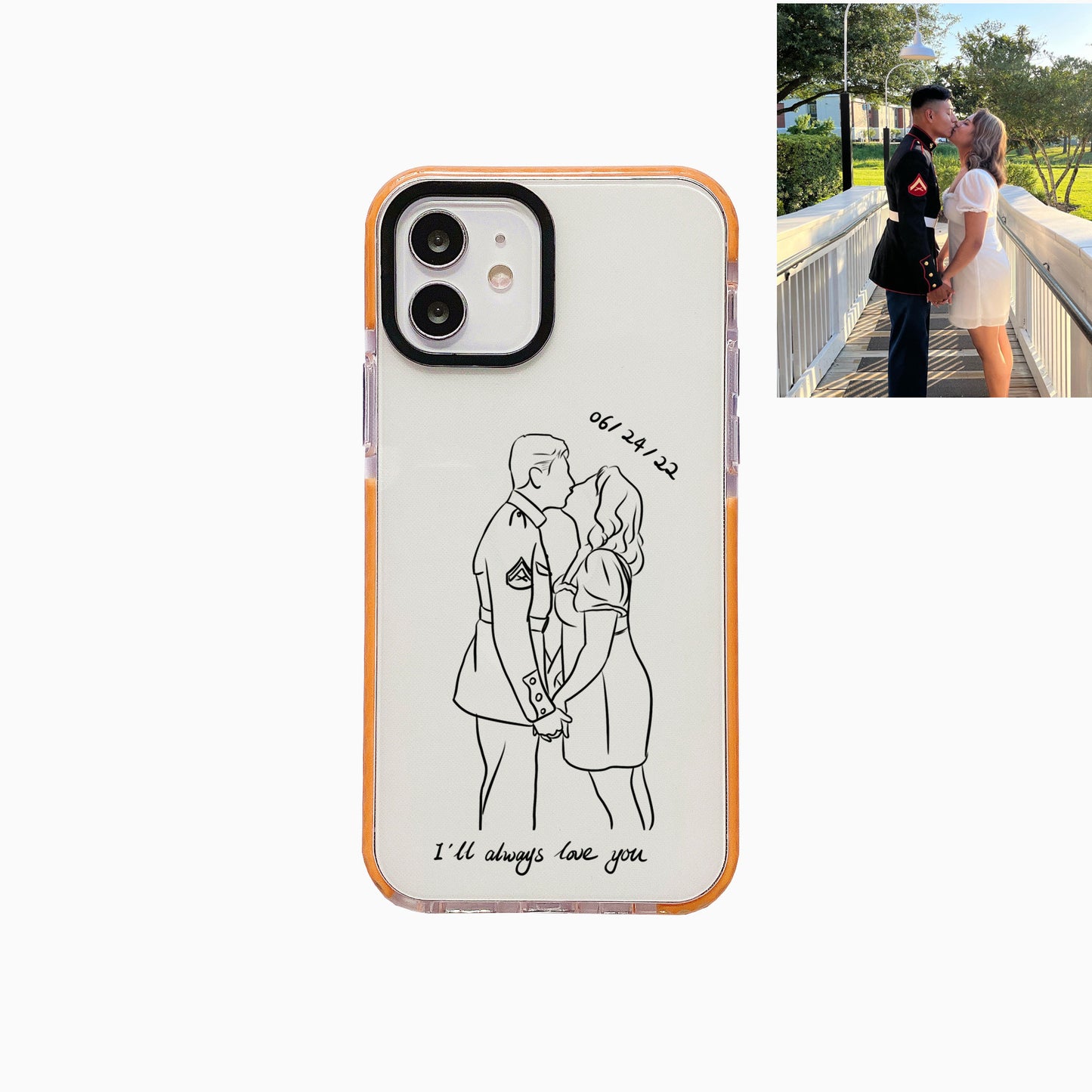 ✨Custom Line Art Phone Case