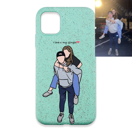 Custom Portrait Phone Case (Biodegradable)