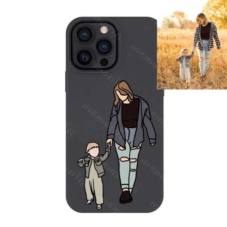 Custom Portrait Phone Case (Biodegradable)