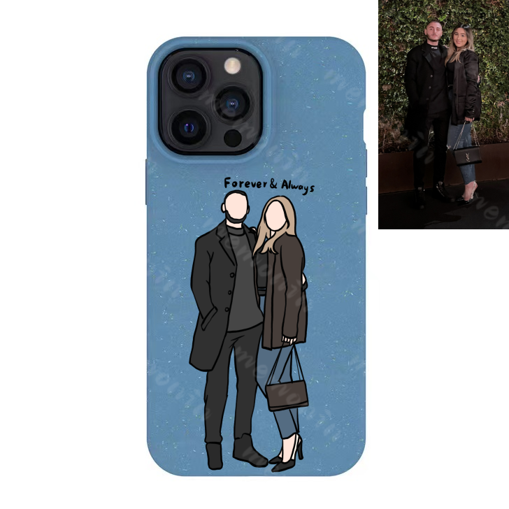 Custom Portrait Phone Case (Biodegradable)