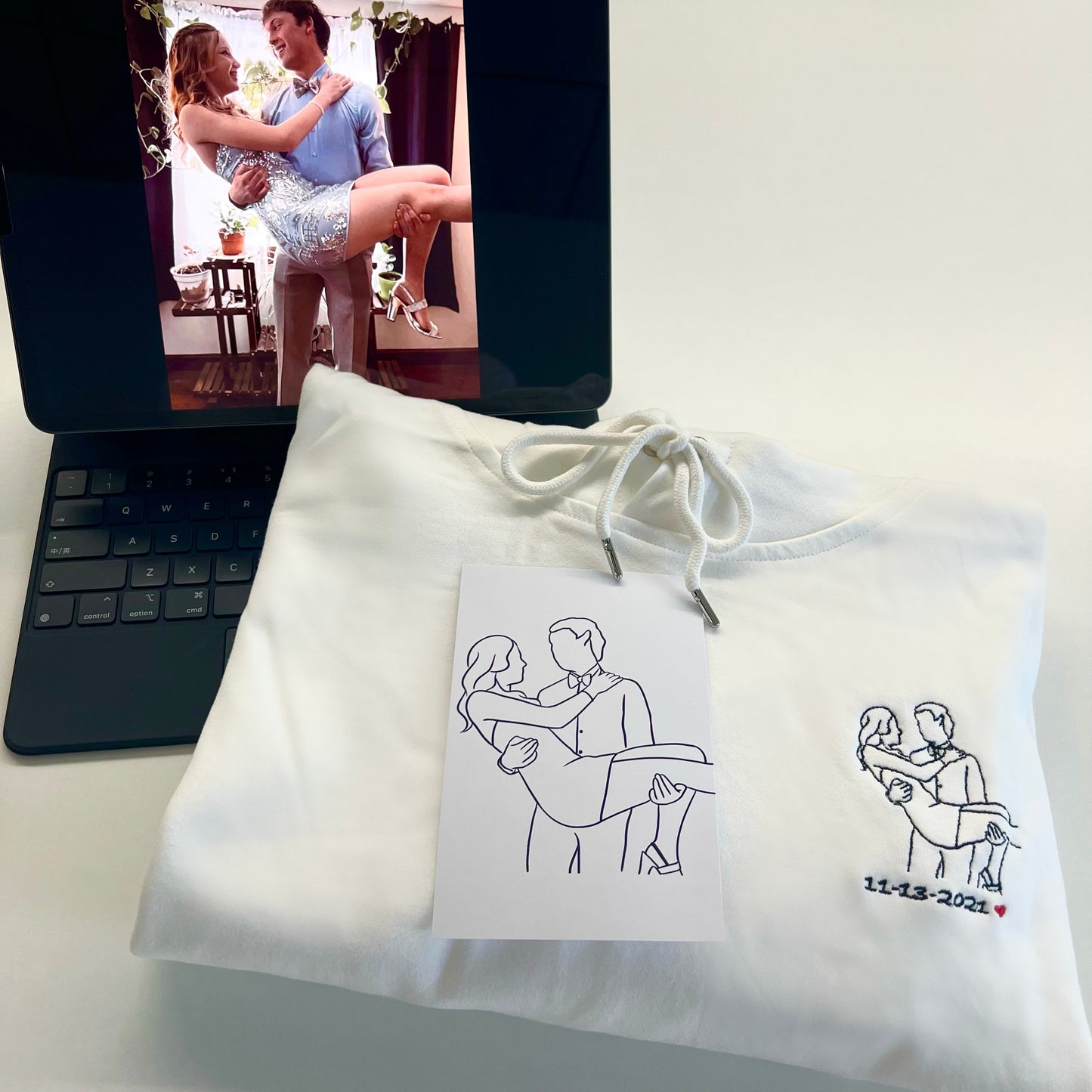 Personalized REAL Embroidered Sweatshirt
