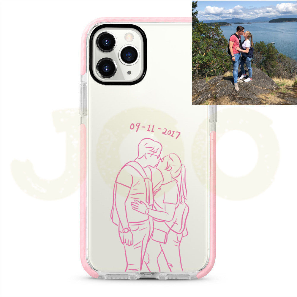 Custom Line Art Phone Case(Anti-drop edge)