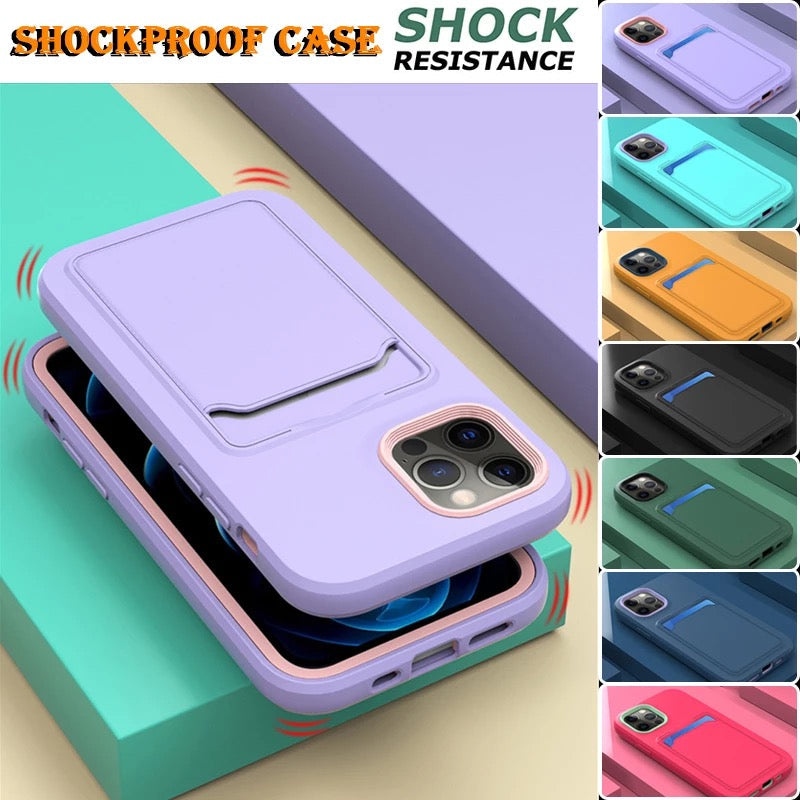 Custom Portrait Phone Case (Three in one two-tone multifunction)