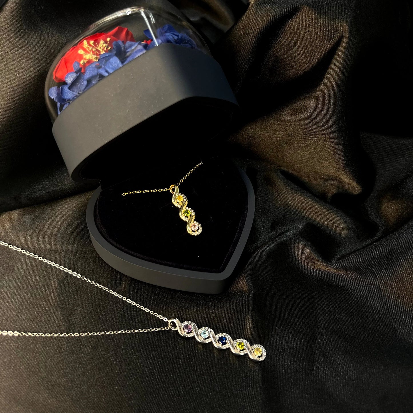 💕Personalized Mothers Rings with Birthstones