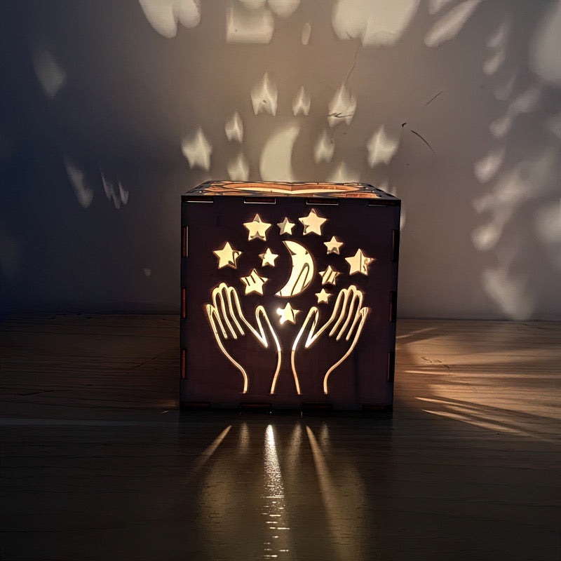 Projection Wooden Box